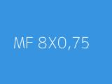 MF 8X0,75 